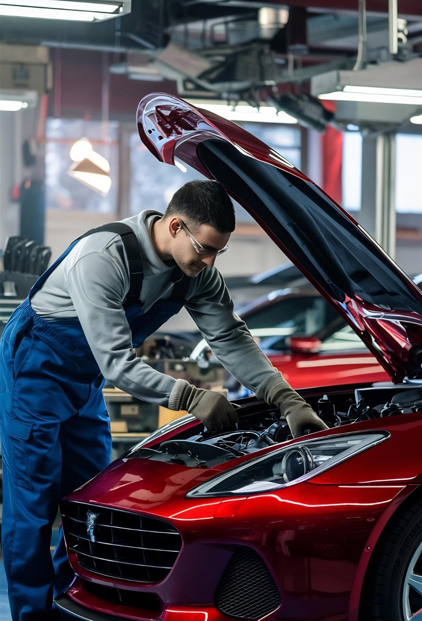 Oil change service