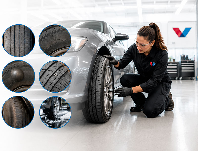 Flat tire repair