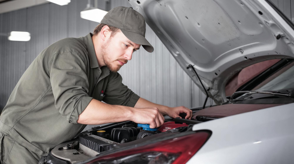 Vehicle leak check