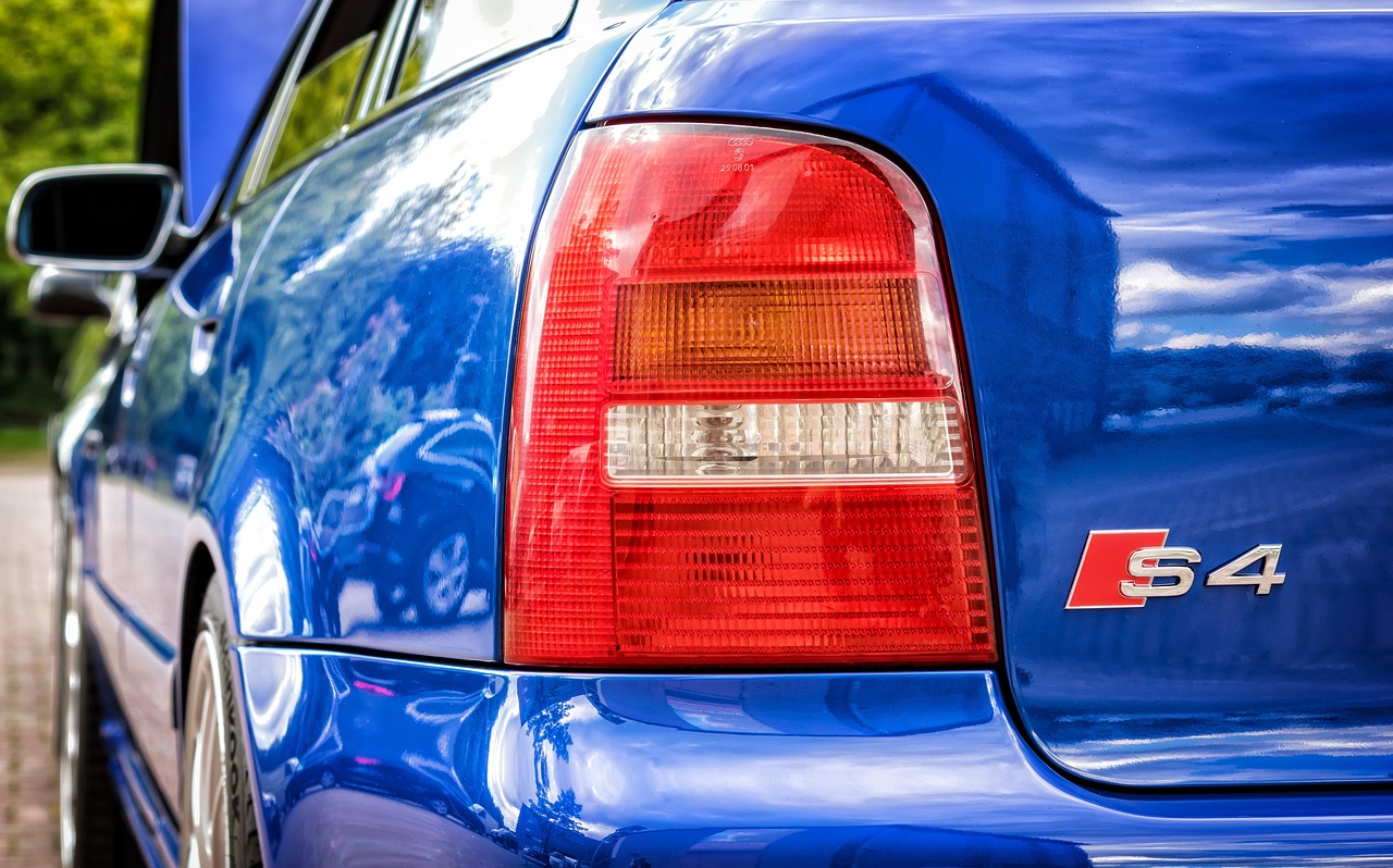 Brake light check in progress