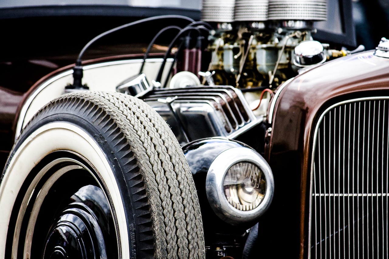 Worn engine belt